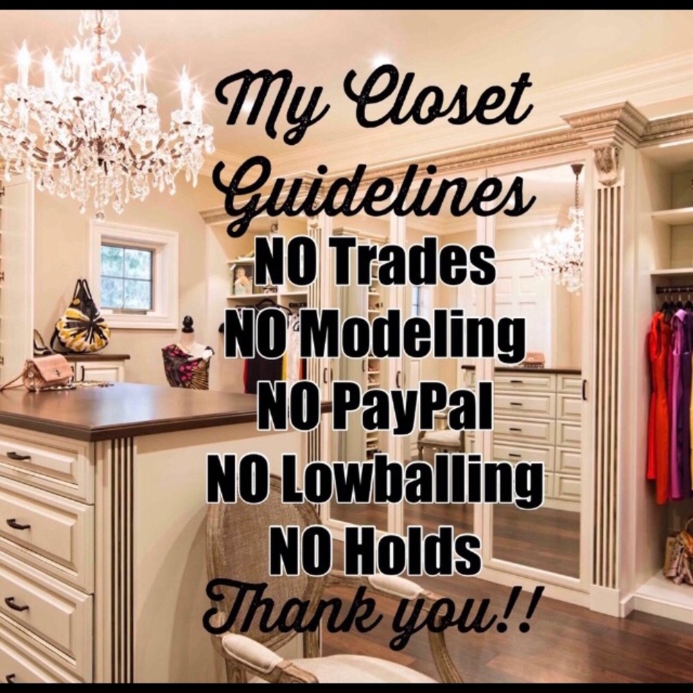 Closet Guidelines